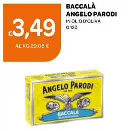 Ekom Baccalà angelo parodi in olio d'oliva offerta