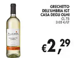 èccoMI Grechetto dell'umbria igt casa degli olmi offerta
