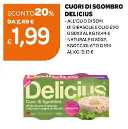 Ekom Cuori di sgombro DELICIUS offerta