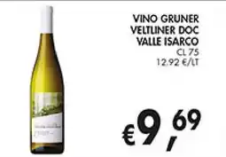 èccoMI Vino gruner veltliner doc valle isarco offerta