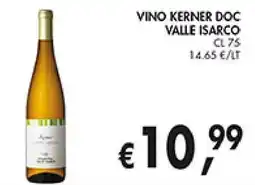 èccoMI Vino kerner doc valle isarco offerta