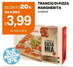 Ekom Trancio di pizza margherita offerta