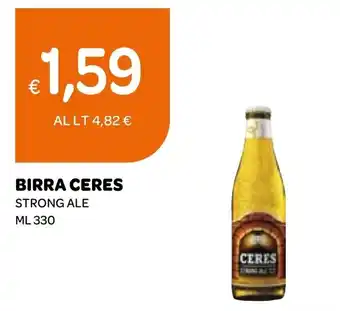 Ekom Birra ceres strong ale offerta