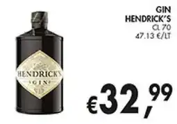 èccoMI Gin HENDRICK'S offerta