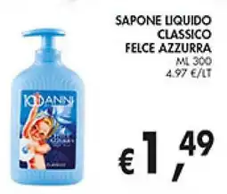 èccoMI Sapone liquido classico FELCE AZZURRA offerta