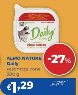 Acqua & Sapone ALMO NATURE vaschetta cane offerta