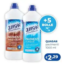Acqua & Sapone QUASAR pavimenti offerta