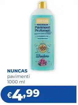 Acqua & Sapone NUNCAS pavimenti offerta
