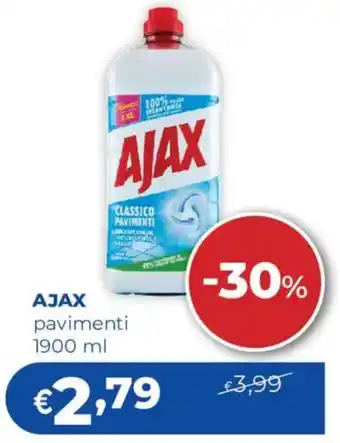 Acqua & Sapone AJAX pavimenti offerta