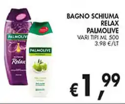 èccoMI Bagno schiuma relax PALMOLIVE offerta