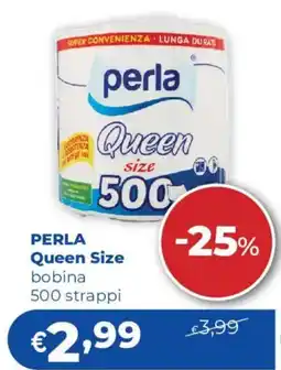 Acqua & Sapone PERLA Queen Size bobina offerta