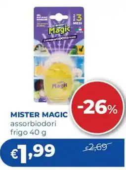 Acqua & Sapone MISTER MAGIC assorbiodori frigo offerta