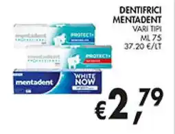 èccoMI Dentifrici MENTADENT offerta