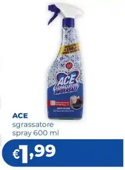Acqua & Sapone ACE sgrassatore spray offerta