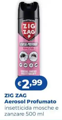 Acqua & Sapone ZIG ZAG Aerosol Profumato insetticida mosche e zanzare offerta