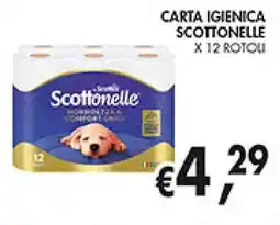 èccoMI Carta igienica SCOTTONELLE offerta