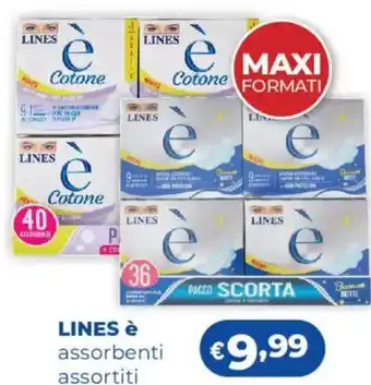 Acqua & Sapone LINES è assorbenti offerta