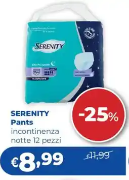 Acqua & Sapone SERENITY Pants incontinenza notte offerta