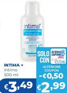 Acqua & Sapone INTIMA + intimo offerta
