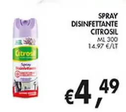 èccoMI Spray disinfettante CITROSIL offerta