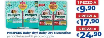 PAMPERS Baby-dry/Baby Dry Mutandino