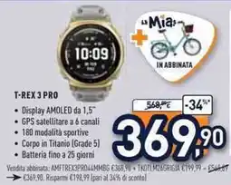 Unieuro amazfit REX 3 PRO offerta