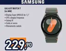 Unieuro SAMSUNG GALAXY WATCH 7 (44 MM) offerta