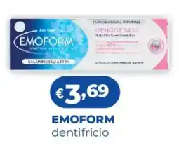 Acqua & Sapone EMOFORM dentifricio offerta