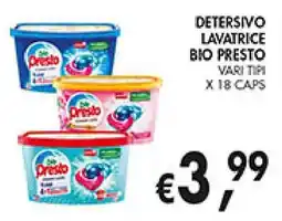 èccoMI Detersivo lavatrice BIO PRESTO offerta