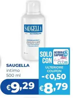 Acqua & Sapone SAUGELLA intimo offerta