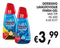 èccoMI Detersivo lavastoviglie FINISH GEL offerta