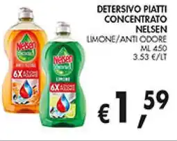 èccoMI Detersivo piatti concentrato NELSEN offerta