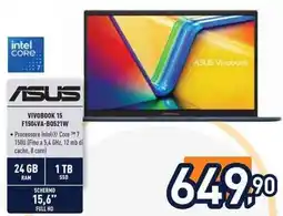 Unieuro VIVOBOOK 15 F1504VA-BQ521W offerta