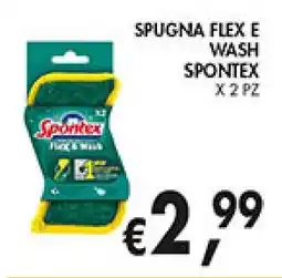 èccoMI Spugna flex e wash SPONTEX offerta