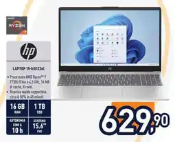 Unieuro hp LAPTOP 15-fc0122nl offerta