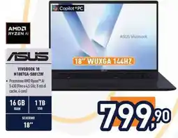 Unieuro Asus VIVOBOOK 18 M1807GA-S8012W offerta