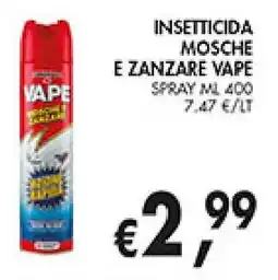 èccoMI Insetticida mosche e zanzare VAPE offerta
