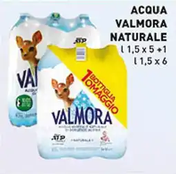 èccoMI Acqua valmora naturale offerta
