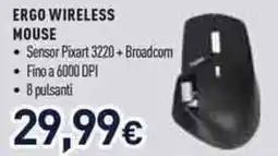 Unieuro Ioplee Ergo wireless mouse offerta