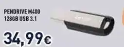 Unieuro PendrivePENDRIVE M400 400 128GB USB 3.1 offerta