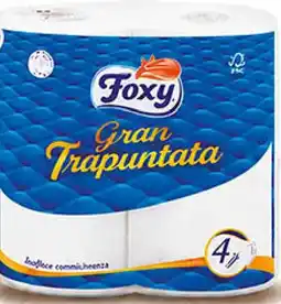 èccoMI Carta igienica trapuntata FOXY offerta