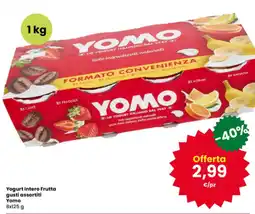 Interspar Yogurt Intero Frutta Yomo offerta