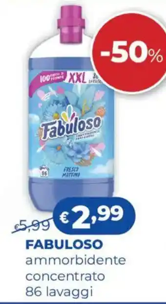 Acqua & Sapone FABULOSO ammorbidente concentrato offerta