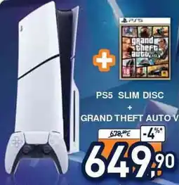 Unieuro Ps5 slim disc+ slim disc offerta