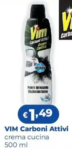 Acqua & Sapone VIM Carboni Attivi crema cucina offerta