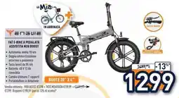 Unieuro Engwe fat e-bike a pedalata assistita MX8 boost offerta