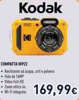Unieuro Kodak COMPATTA WPZ2 offerta