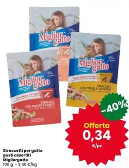 Interspar Straccetti per gatto gusti assortiti Migliorgatto offerta