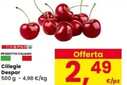 Interspar Ciliegie Despar offerta
