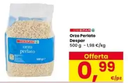 Interspar Orzo Perlato Despar offerta